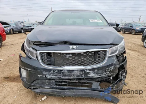 2017 Kia Sedona Ex z USA, uszkodzony, nr VIN KNDMC5C15H6256668
